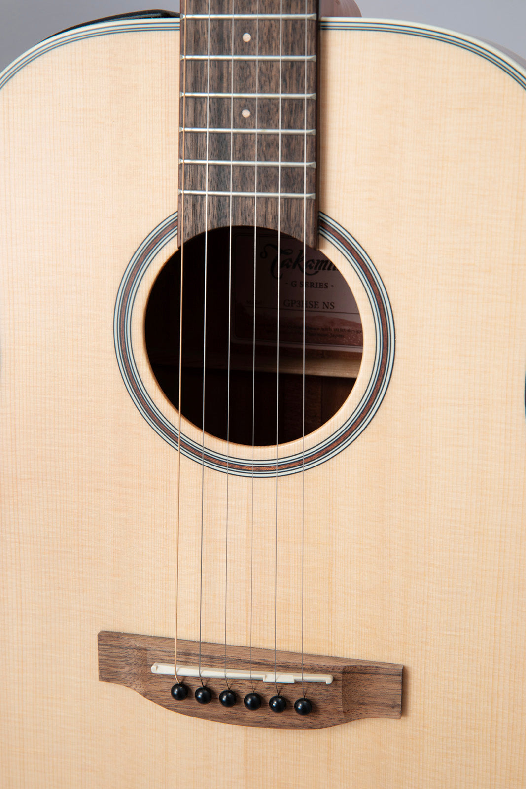 GP3HSE 3/4 Takamini Dreadnought Elettro Naturale Satinato