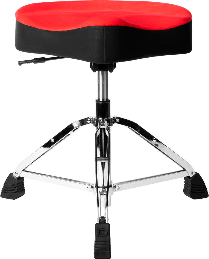 Sgabello Batteria regolazione pneumatica rosso
