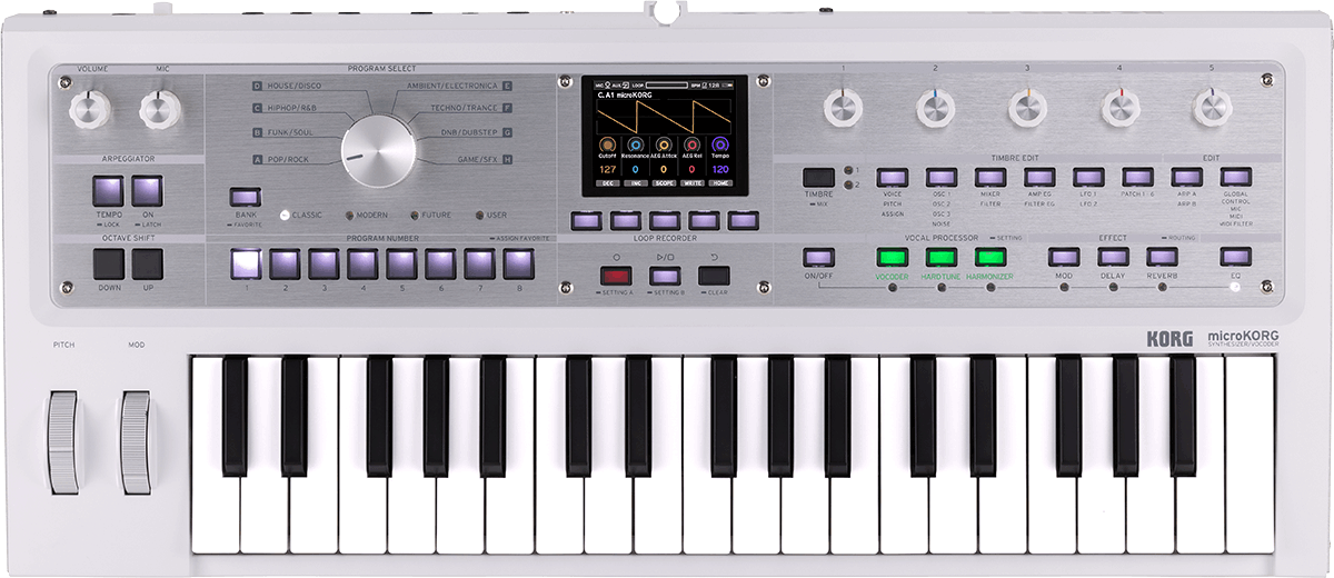 Microkorg MK2 Bianco