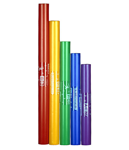 Fuzeau Boomwhackers cromatici – 5 note