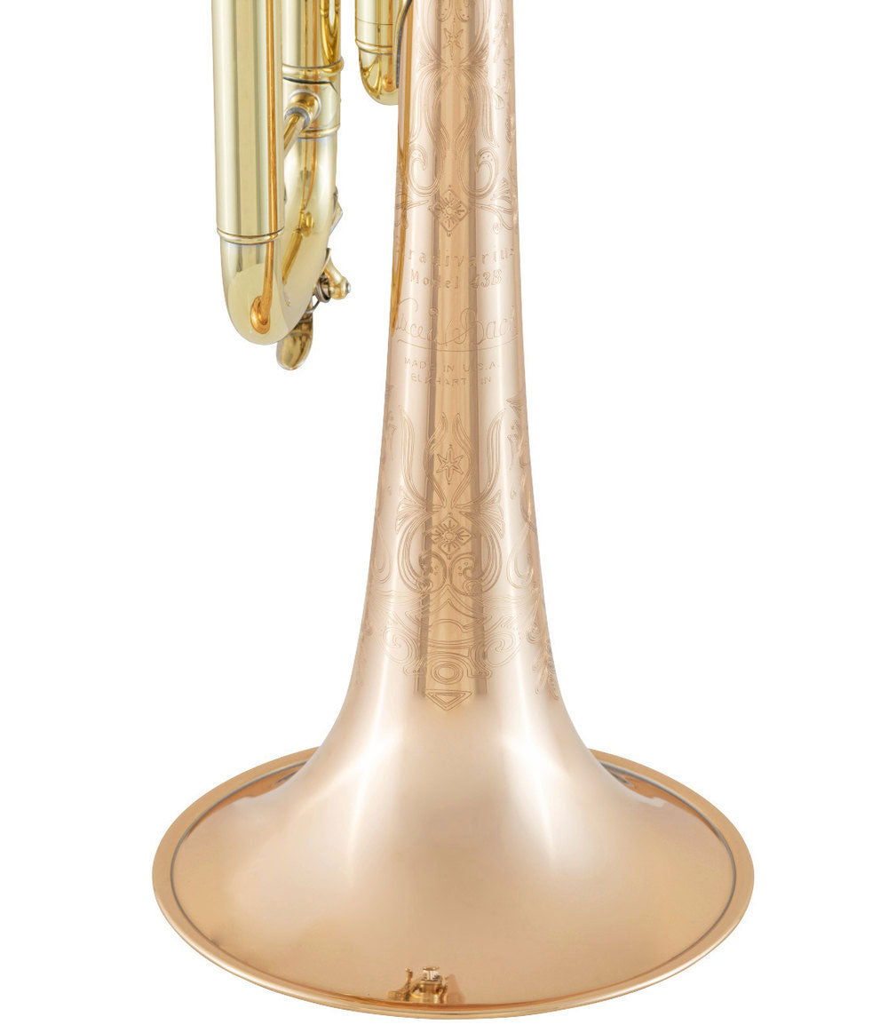 LR190-43B - Sib STRADIVARIUS BRONZE BELL LACQUER REVERSE LEADPIPE