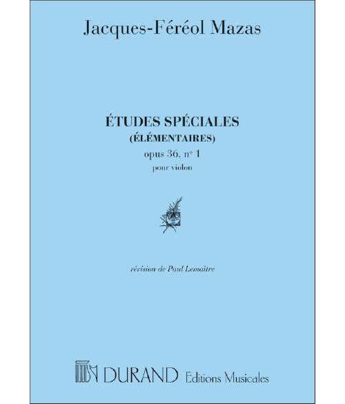 Mazas - Studi speciali 1 Op 36 - Violino