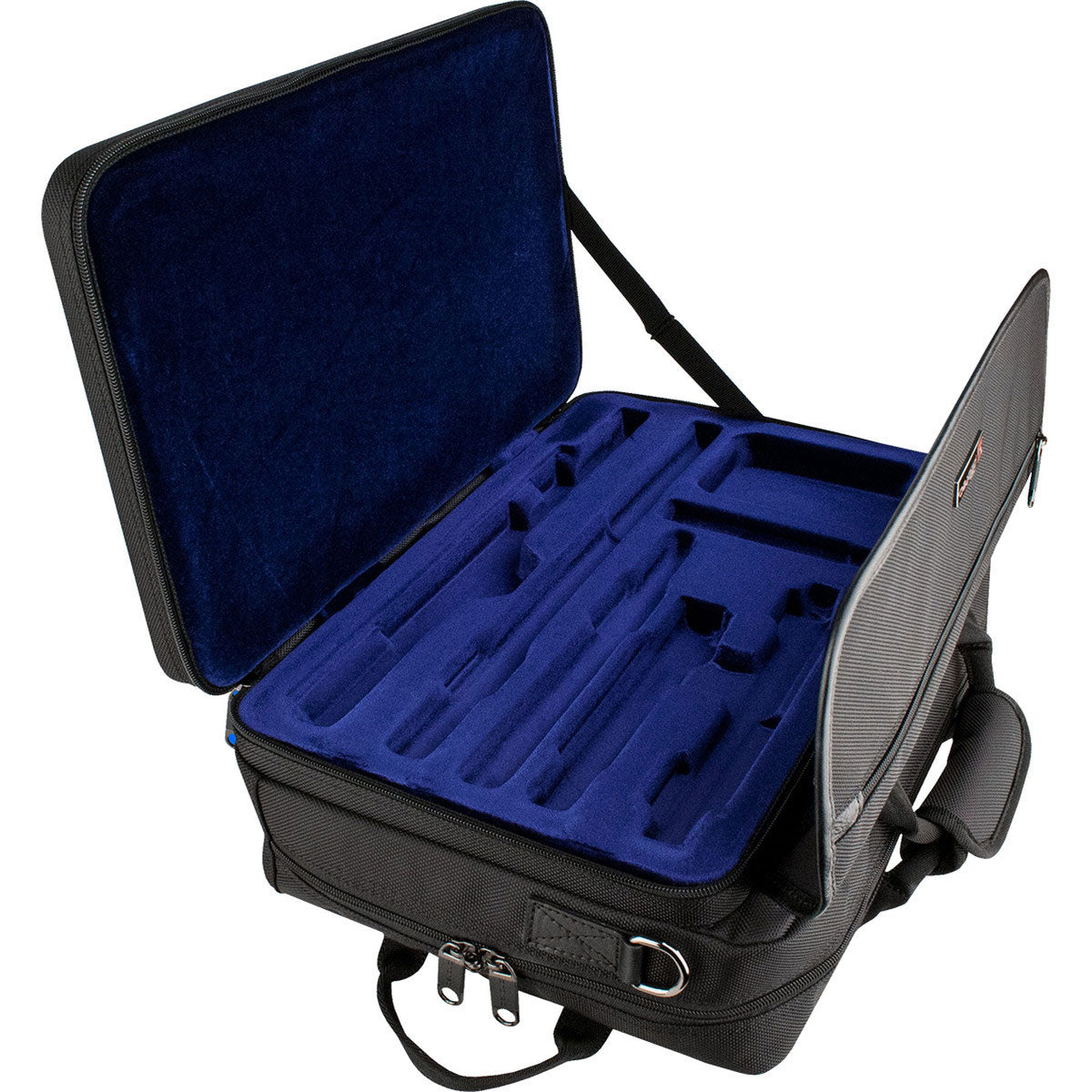 Custodia Lux Messenger Flauto e Piccolo - Nero - LX-308PICC