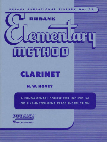 N.W. Hovey - Rubank Elementary Method Clarinet