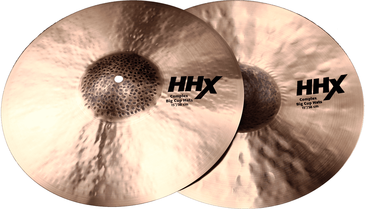 HHX 15" Big Cup Comasters Premium Legendex Hi-Hats Medium