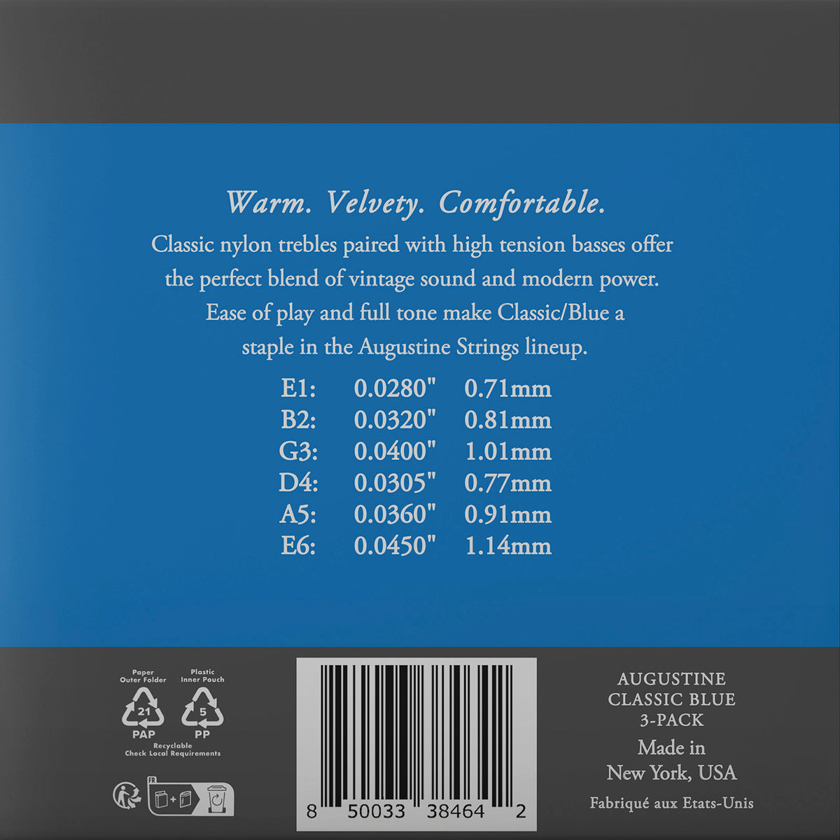 Standard Blu Alta Tensione Confezione da 3