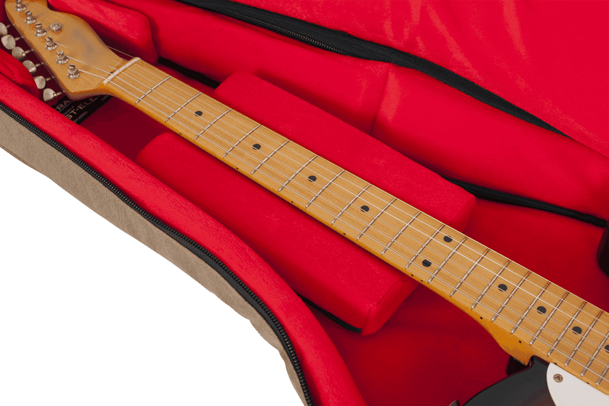 Custodia Per Chitarra Elettrica Marrone - Transit