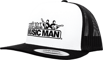 Black Cap - Logo Mm White