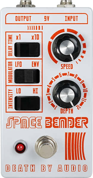 Death By Audio Space Bender WHITE-orange edizione limitata
