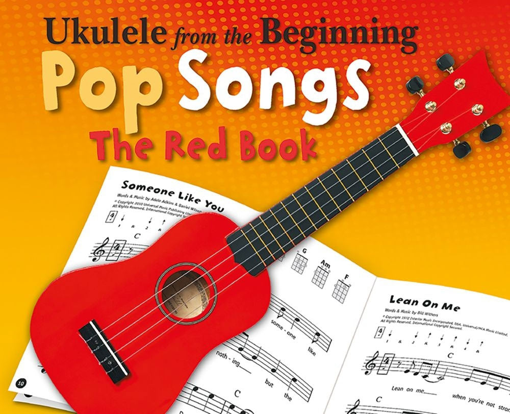 Chester Music Ukulele From The Beginning Pop Songs (Red Book) - Version anglaise