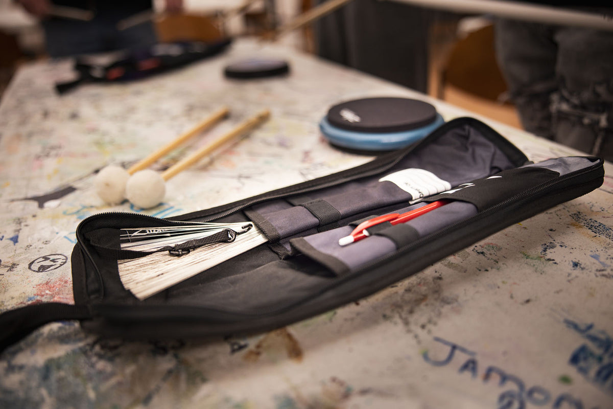 DRUMSTICK BAG "MINI" STUDENT BLACK RAIN CLOUD
