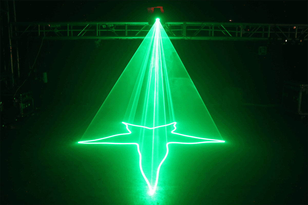 SPETTRO 80 VERDE - 80 MW MONOCROMATICO VERDE LASER