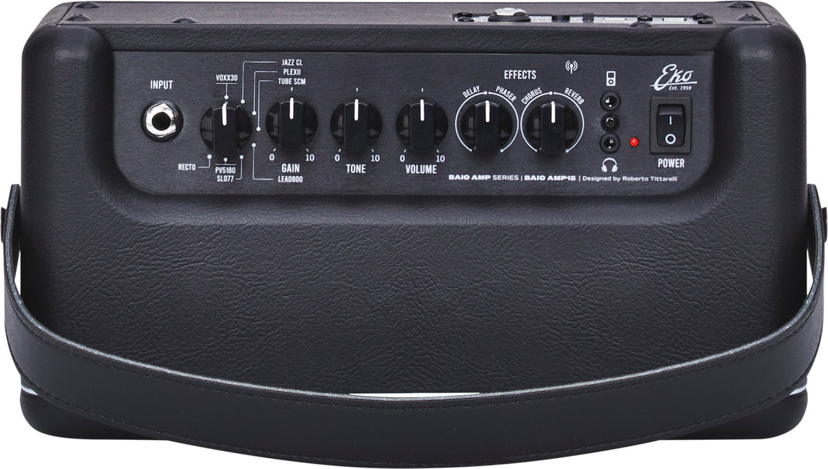 BAIO Amp 15 - ampli compatto con modelli + effetti + Bluetooth