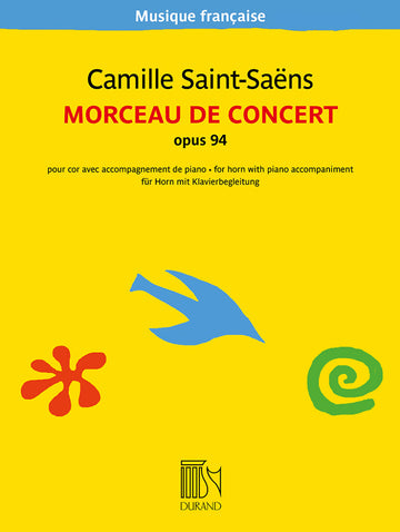 SAINT-saens C. - Pezzo da concerto - Corno e Pianoforte