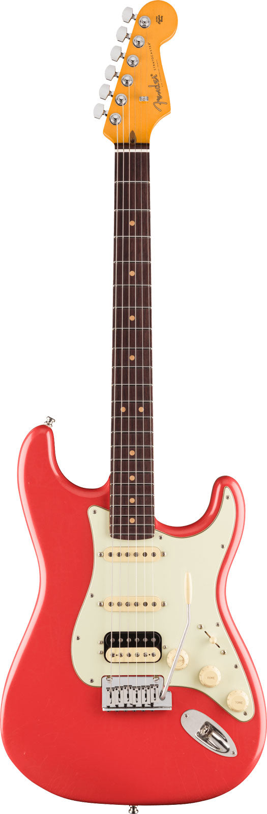 Stratocaster '60s American Ultra Luxe Vintage HSS RW Rosso Fiesta - Ricondizionato