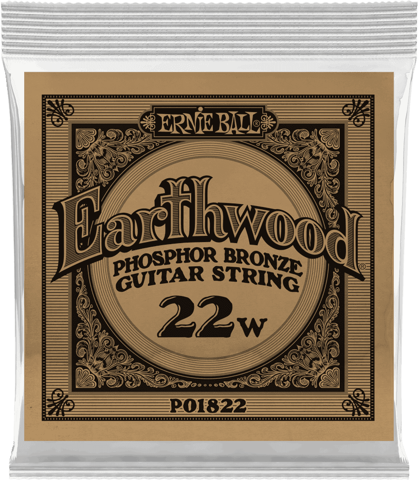.022 EARTHWOOD PHOSPHOR BRONZE ACOUSTIC GUITAR STRINGS