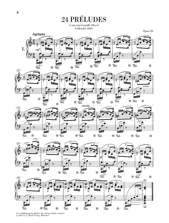 Preludi per pianoforte - Chopin