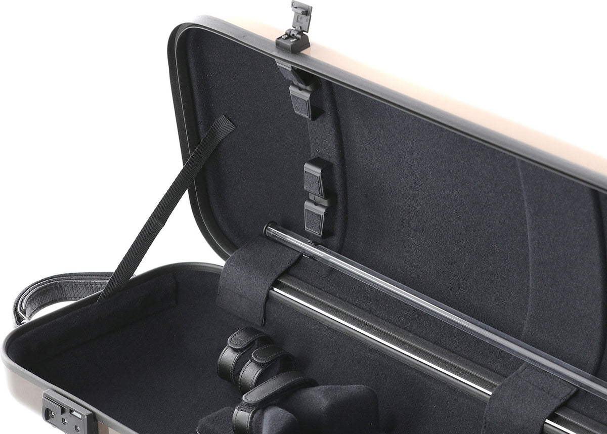 Custodia Per Violino Air Anniversary Marrone/Beige Con Maniglia Laterale