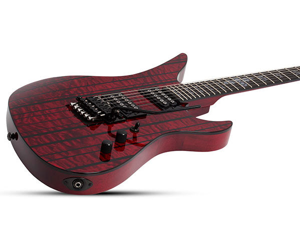Synyster Gates Standard Plus FR Rosso scuro trasparente