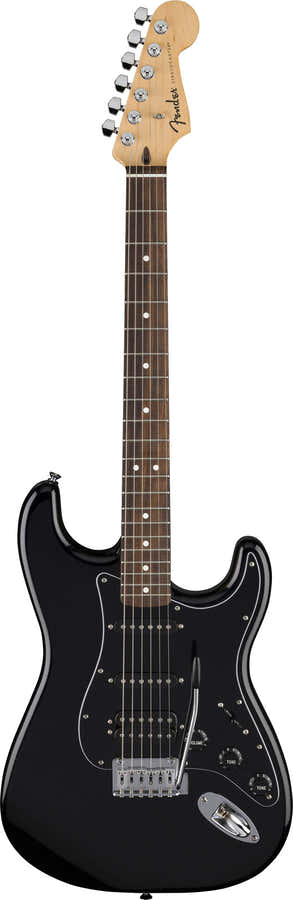 Standard Stratocaster HSS LRL Battipenna Nero Nero