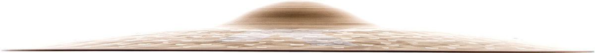 K0943 - CHARLESTON K CUSTOM 14" DARK HI HATS