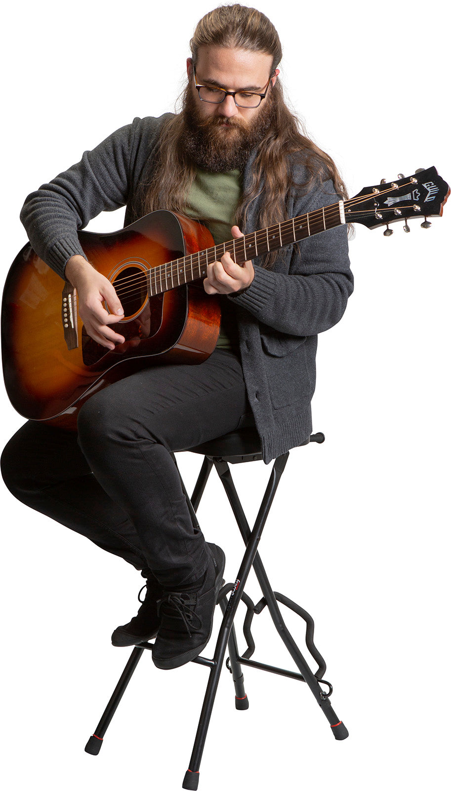 Guitar Stool + Stand