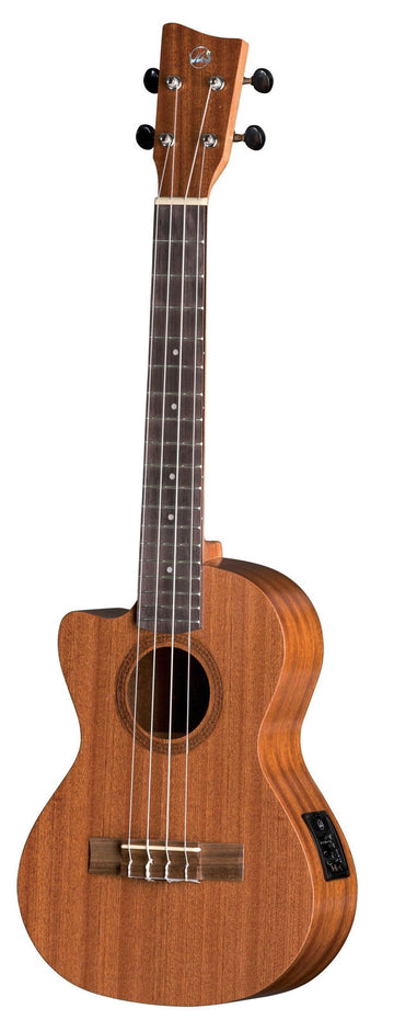 Ukulele Tenore Manoa Kaleo E-A Tenor Mancino Sapelli opaco