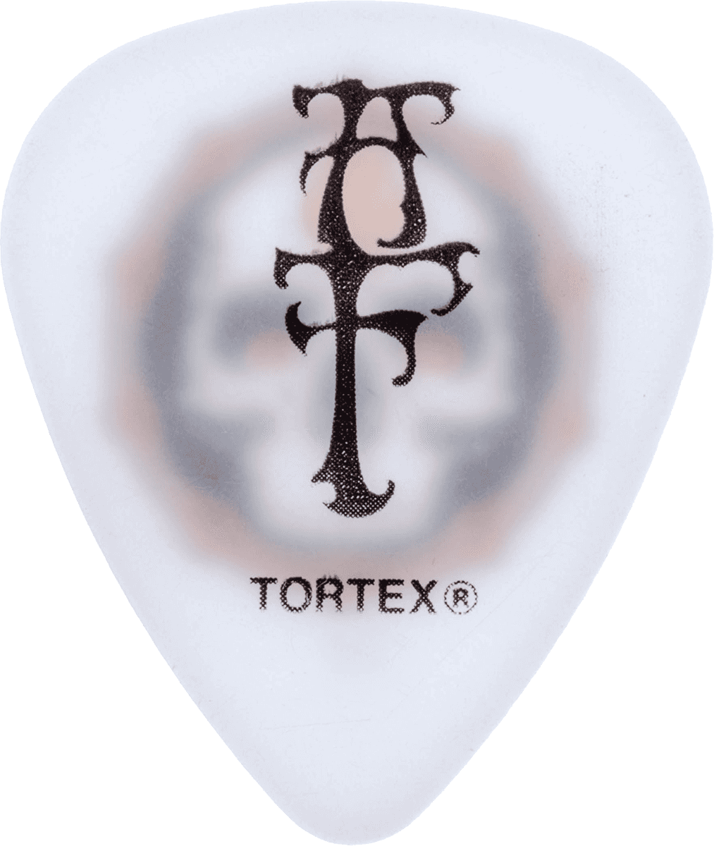36 x 0,60mm Blackline II Alan Forbes Flame Skull Bianco
