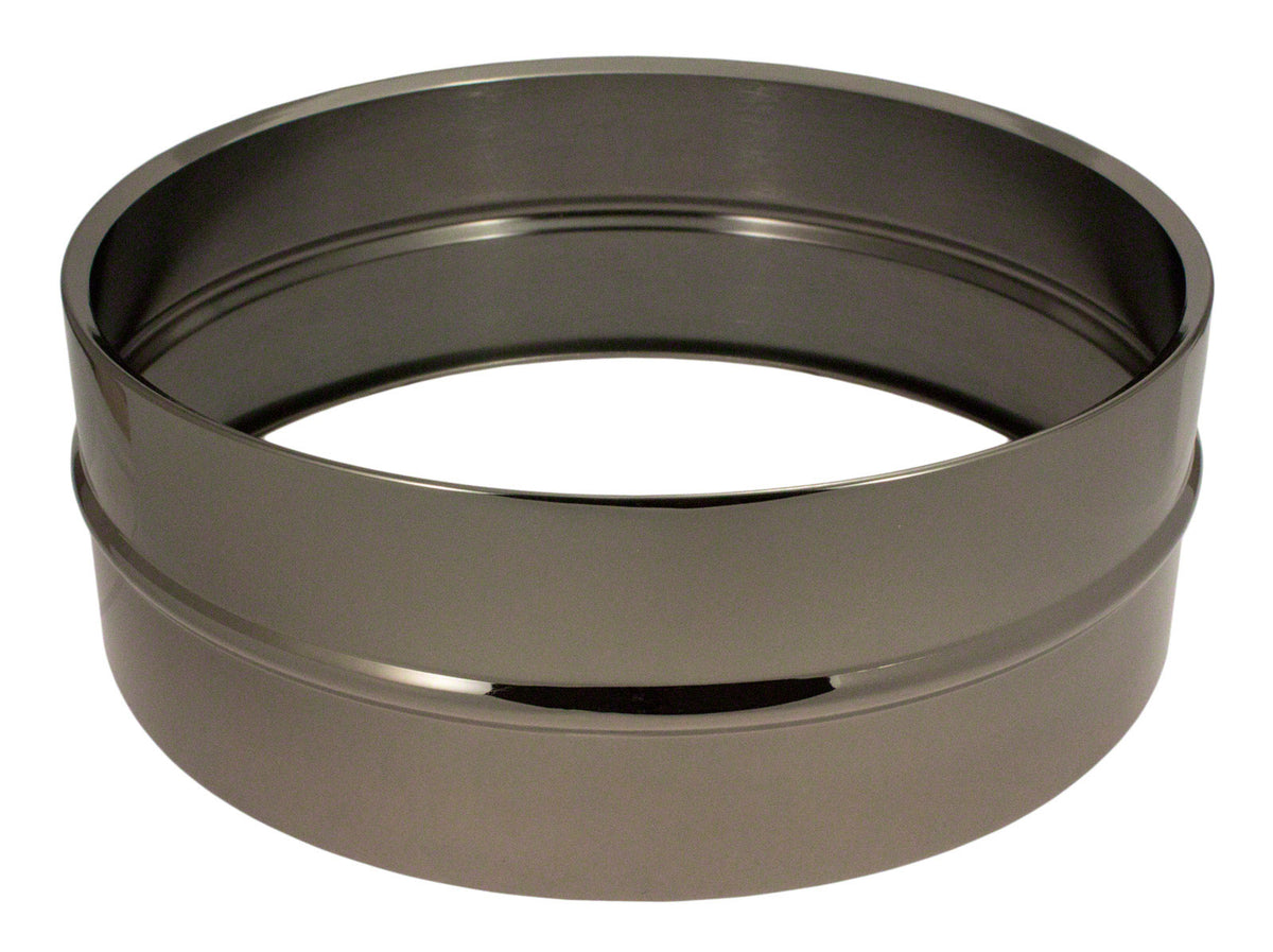14X5 Fusto In Ottone Nichelato Nero (ottone) - Rullante