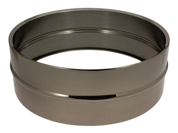 14X5 Fusto In Ottone Nichelato Nero (ottone) - Rullante