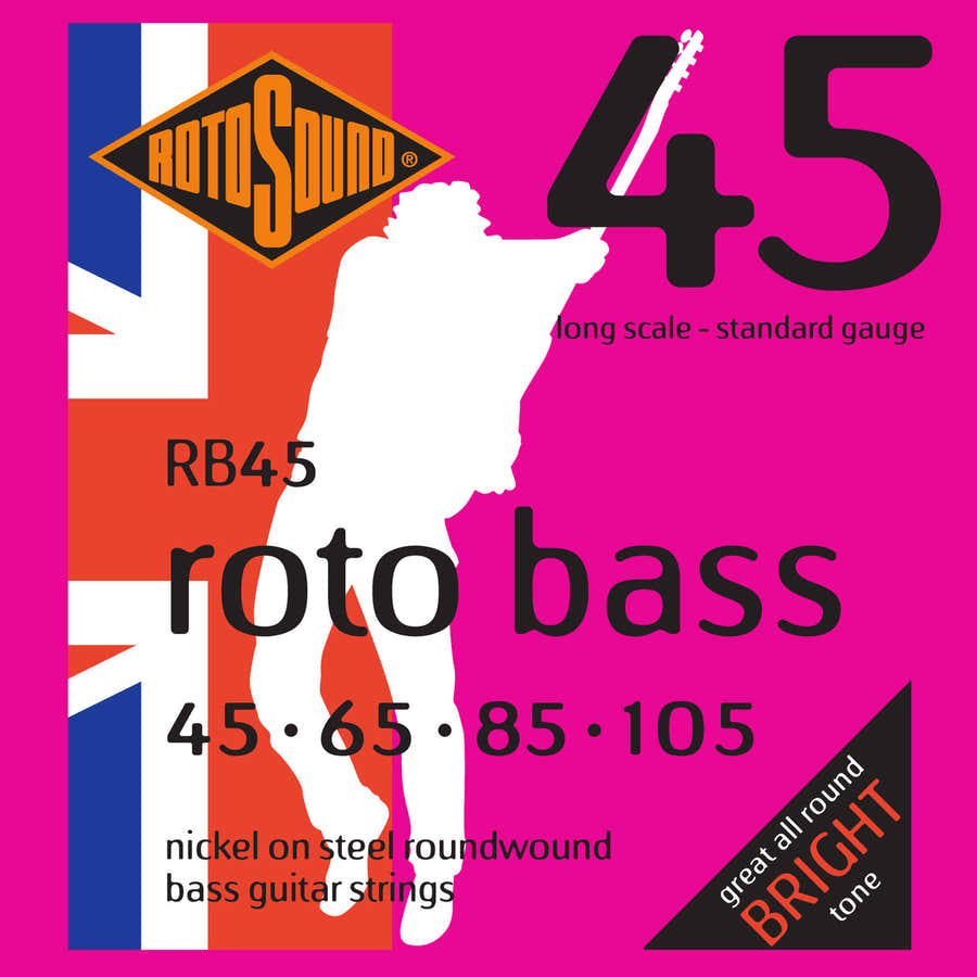 Roto Bass RB45 Nickel senza seta 45105