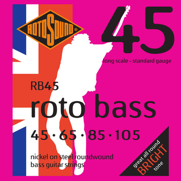 ROTO BASS RB45 NICKEL (UNSILKED) 45105