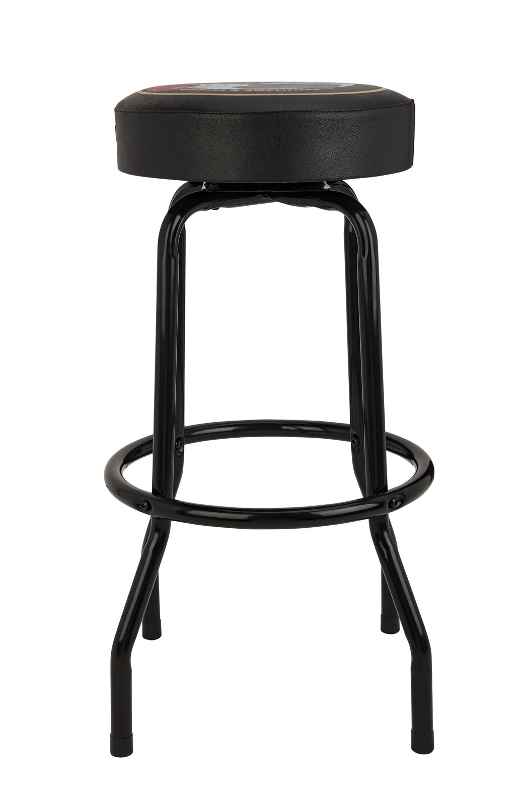 Guitars And Amps Pick Pouch Barstool Black-Black 30"