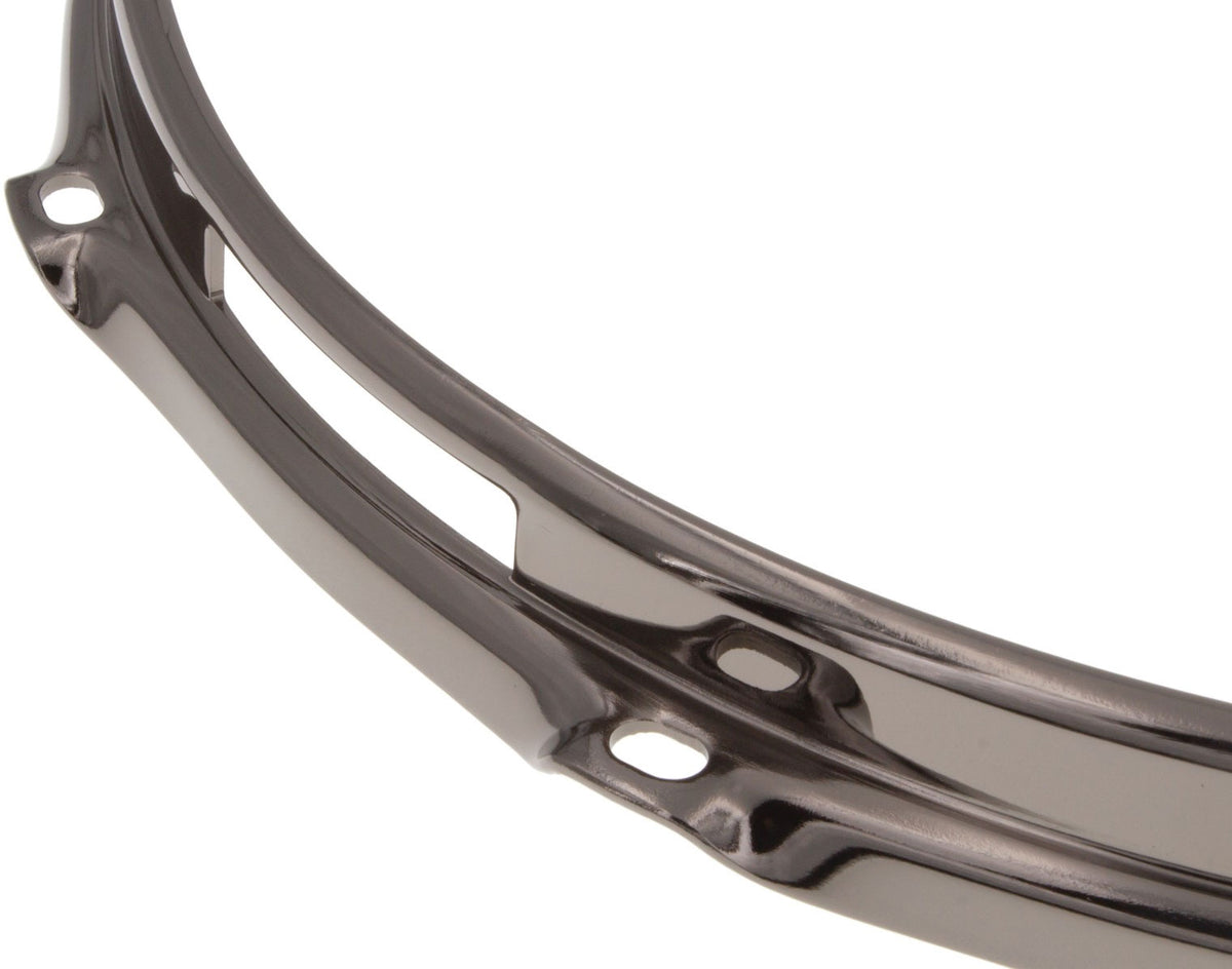 HS23-14-10SBK - Cerchio 14" 10 Tiranti Nero Cordiera S-Stile Tripla Flangia 2.3mm