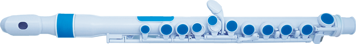 JFLUTE BIANCO E BLU