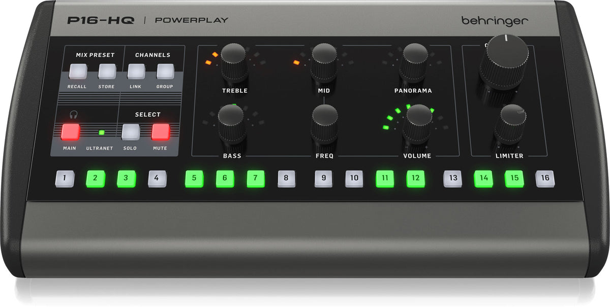 P16-HQ - MONITOR MIXER