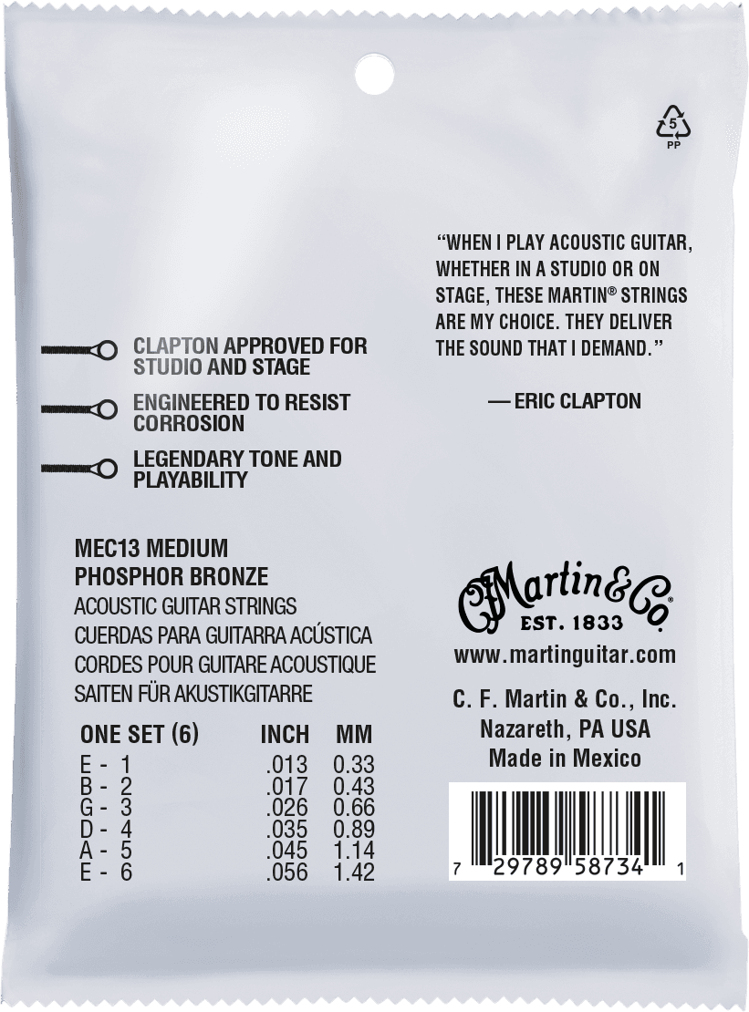 CLAPTON ACOUSTIC MEDIUM 13 56