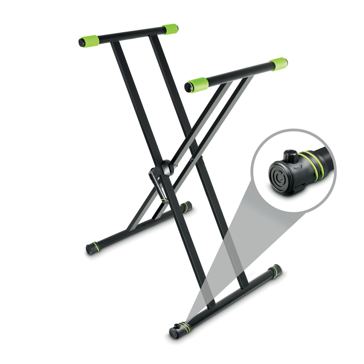 Supporto per tastiera KSX 2 RD Nero
