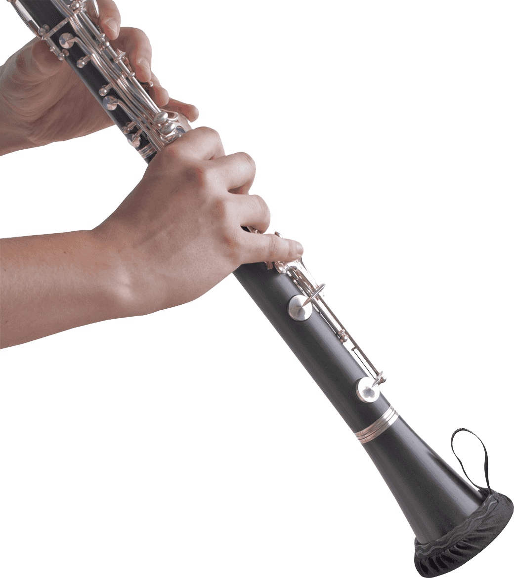 Maschera per campana antiproiezione per clarinetto