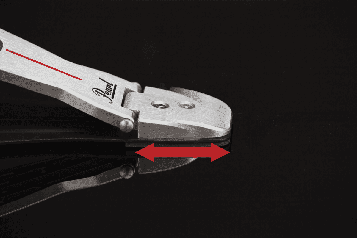 P-2052C - DOUBLE CHAIN ELIMINATOR REDLINE