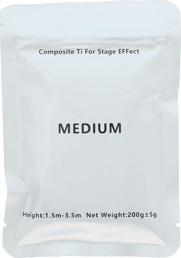 Polvere per macchina per scintille fredde - Medio - 200g