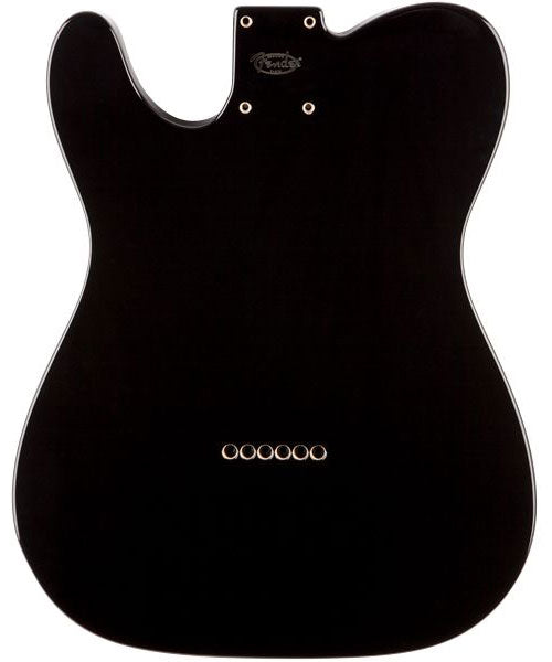 CLASSIC 60'S TELECASTER SS ALDER BODY VINTAGE BRIDGE MOUNT, BLACK