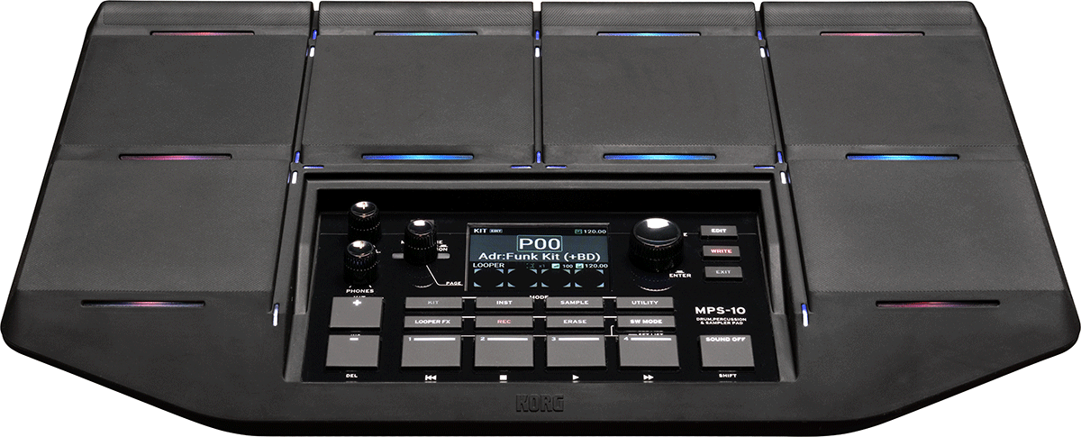 MPS-10 - Pad percussivo multiplo