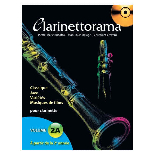 Clarinettorama : Vol. 2a + CD - Clarinetto