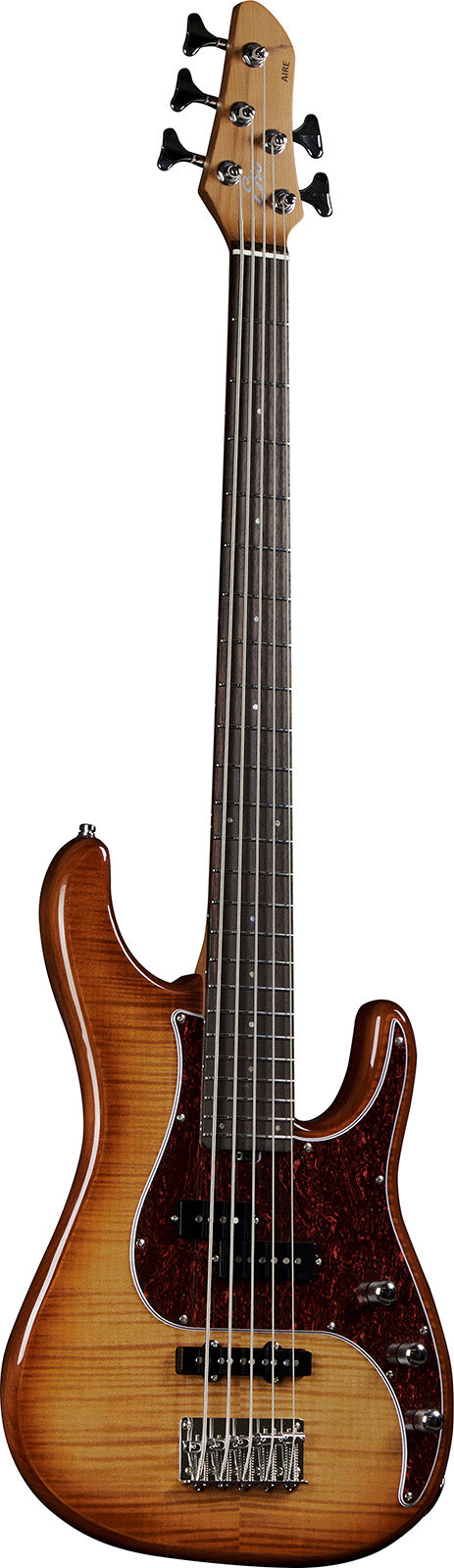 5-string bass Aire 800-5 Musa Bass Honey Burst