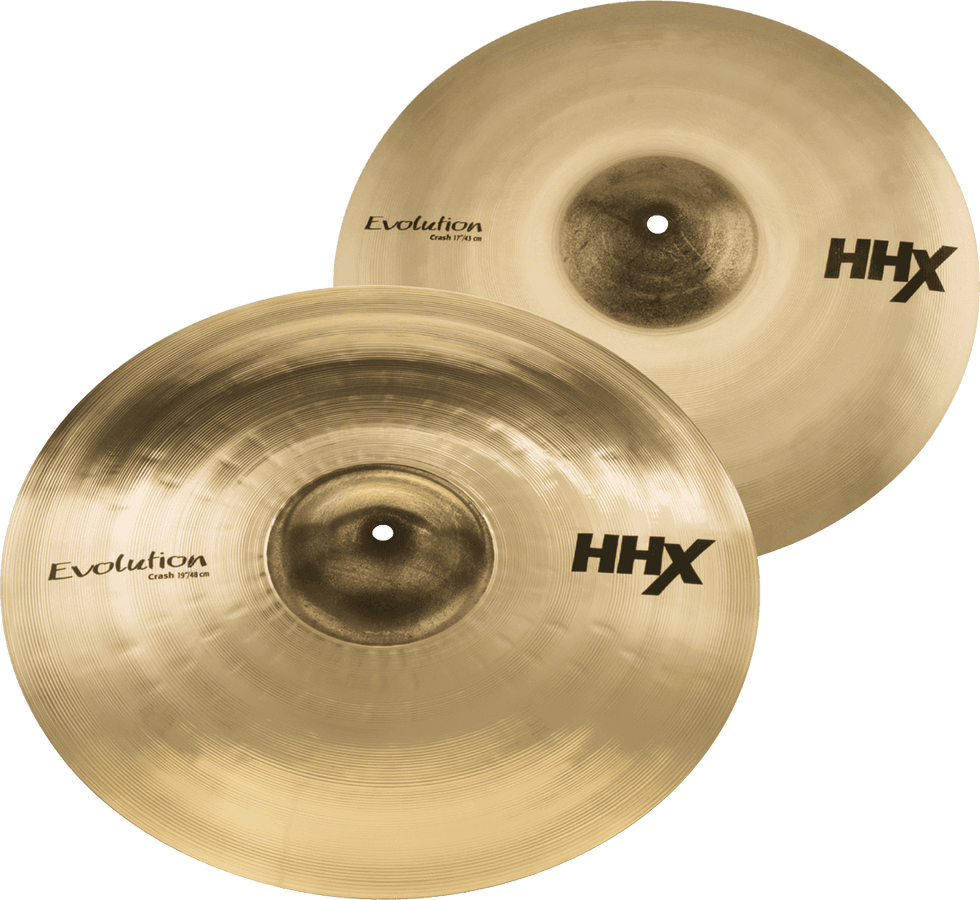 154XEB Pack HHX Harmonique Evolution Crash 17" 19" +9 GIORNI DI PROVA DRUMEO