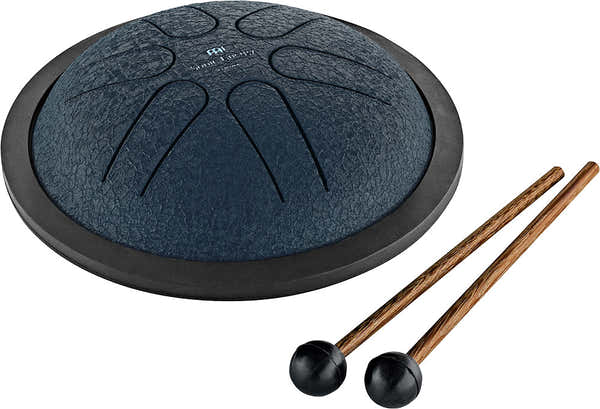 SONIC ENERGY MINI STEEL TONGUE DRUM NAVY BLUE A MAJOR - MSTD2NB