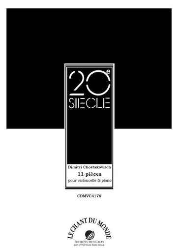 11 Pieces Pour Violoncelle et Piano - Violoncelle & Piano