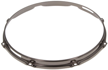 HS23-14-8SBK - Cerchio 14" 8 Tiranti Nero Cordiera S-Stile Tripla Flangia 2.3mm