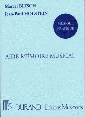 Bitsch Marcel - Promemoria musicale (holstein)